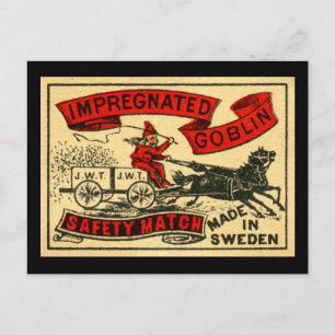 Postal Duende está embarazada