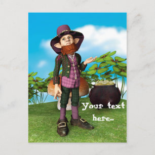 Postal Duende irlandés