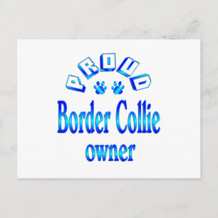 Postal Dueño del border collie