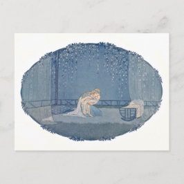 Postal Duerme, bebé, duerme por H. Willebeek Le Mair