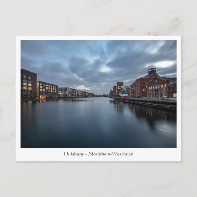 Postal Duisburg Alemania (Anverso)