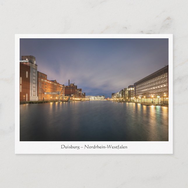 Postal Duisburgo Alemania (Anverso)