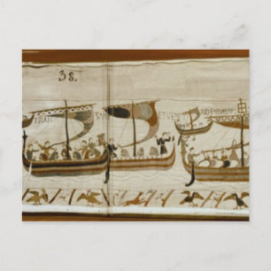 Postal Duke William y su flota cruzan Pevensey