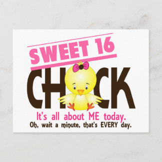 Postal Dulce 16 Chick 3