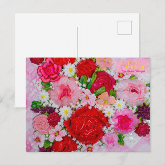 Postal "Dulce amor de verano"