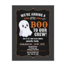 Dulce Boo Baby Shower Fantasma y Murciélagos Lindo