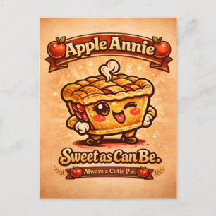 Postal Dulce como la Miel - Manzana Annie - Amantes de la