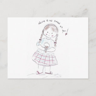 Postal Dulce como usted