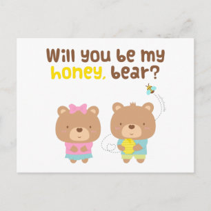 Postal Dulce Confesión de Amor con Juego de Palabras Sé M