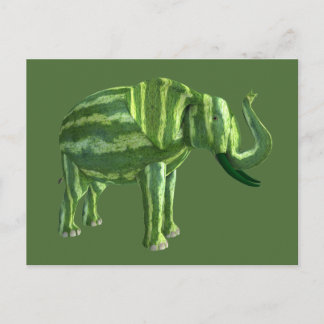 Postal Dulce Día Nacional del Elefante de Sandía