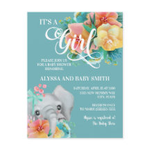Dulce Elefante Amarillo Turquesa Rosa Baby Shower
