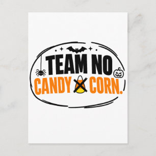 Postal Dulce Equipo No Calabaza Halloween