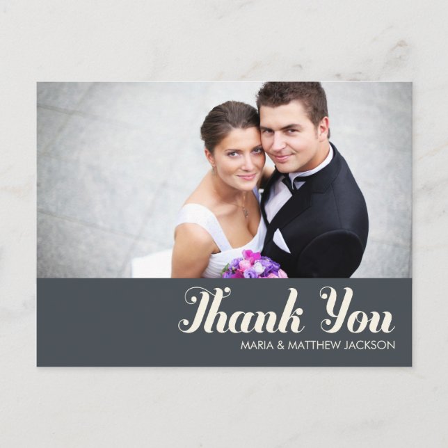 POSTAL DULCE GRACIAS | BODA POSTCARD (Anverso)