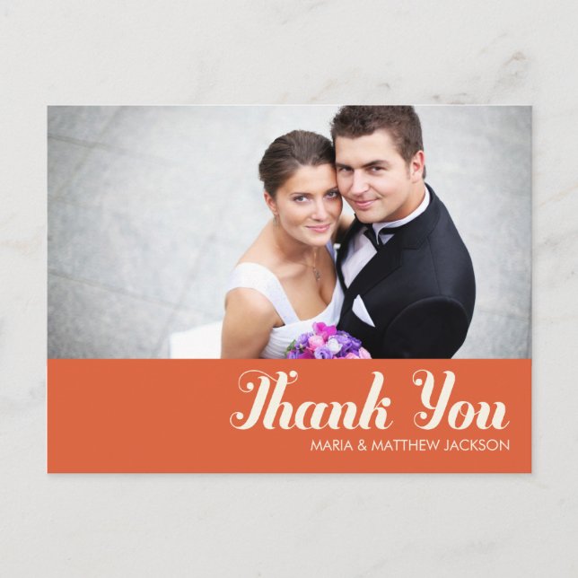 POSTAL DULCE GRACIAS | BODA POSTCARD (Anverso)