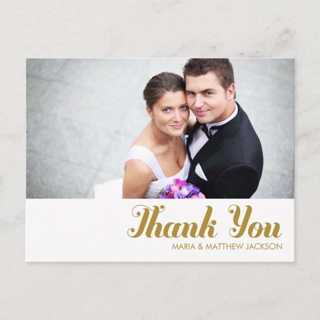 POSTAL DULCE GRACIAS | BODA POSTCARD (Anverso)