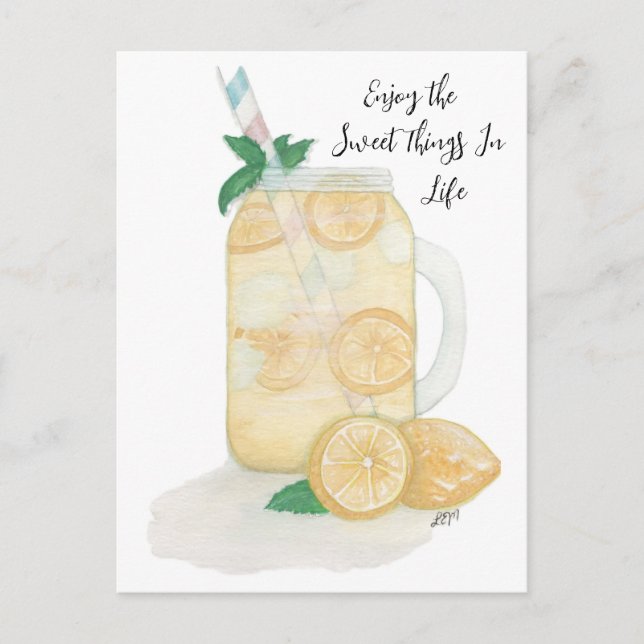 Postal Dulce Lemonade (Anverso)