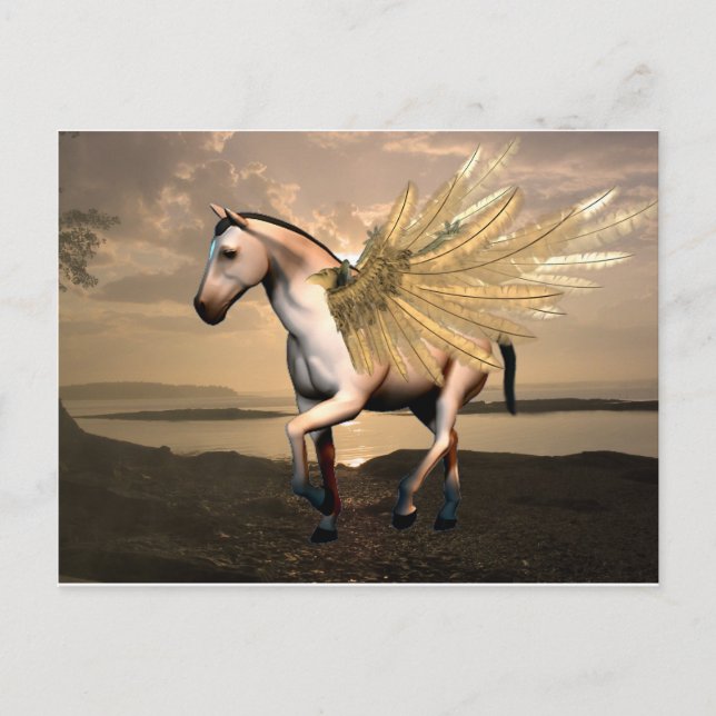 Postal Dulce Pegasus (Anverso)