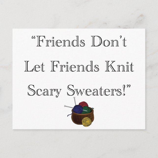 Postal ¡Dulces aterradores! (Anverso)