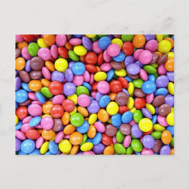 Postal Dulces Coloridos (Anverso)