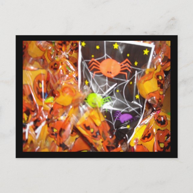 Postal Dulces de Halloween (Anverso)