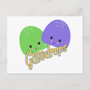 Postal Dulces Kawaii Adorables