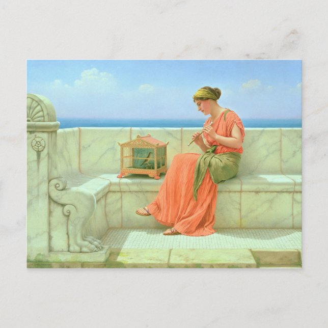 Postal Dulces sonidos, 1918 (Anverso)