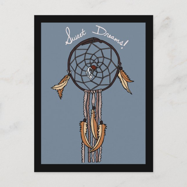 Postal Dulces sueños (Anverso)