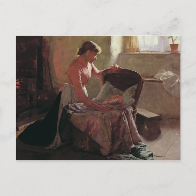 Postal Dulces sueños, 1892 (Anverso)