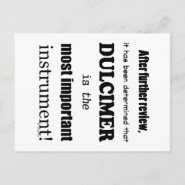 Postal Dulcimer Instrumento Más Importante