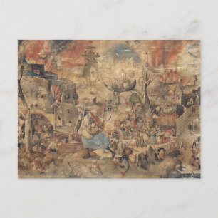 Postal Dulle Griet (Mad Meg) por Pieter Bruegel