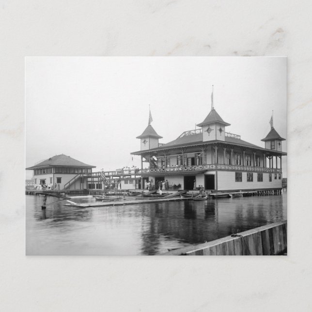 Postal Duluth Boat Club: 1906 (Anverso)