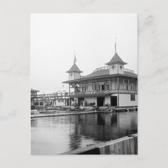Postal Duluth Boat Club: 1906 (Anverso)