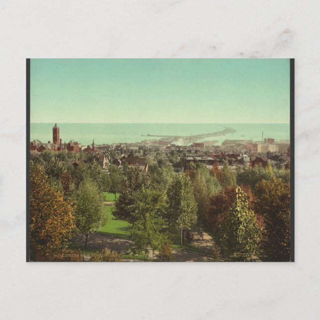 Postal Duluth de 1902, MN de Cascade Park (Anverso)