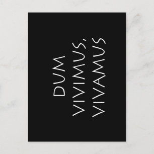 Postal Dum vivimus vivamus