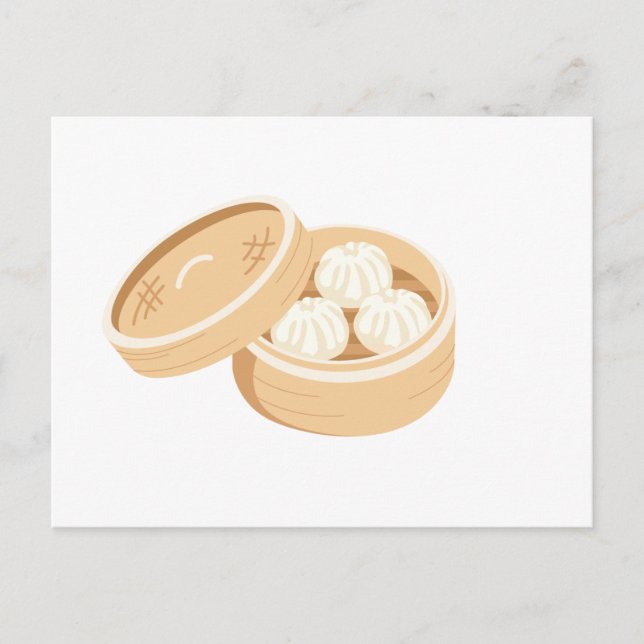 Postal Dumplings chinos (Anverso)