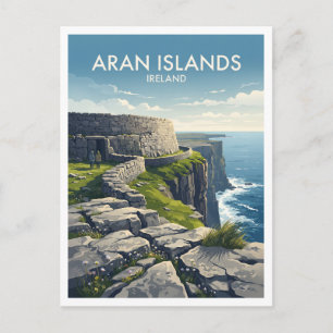 Postal Dún Aonghasa, Inis Mór Kilronan Irlanda