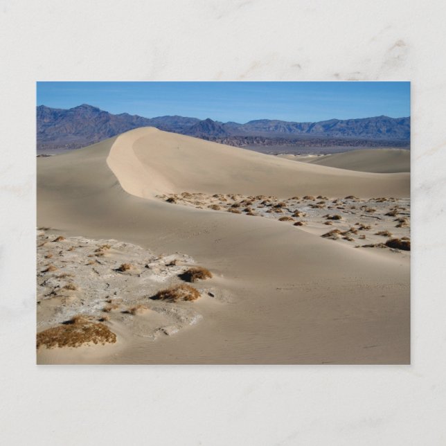 Postal Dunas 1 de Death Valley (Anverso)