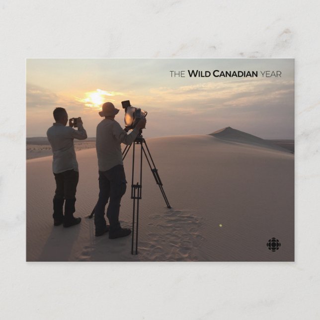 Postal Dunas de arena de Athabasca (Anverso)