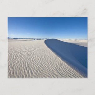 Postal Dunas de arena en el Monumento Nacional White Sand