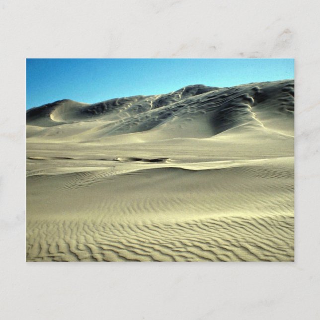 Postal Dunas de Kelso, cerca de Death Valley, California, (Anverso)