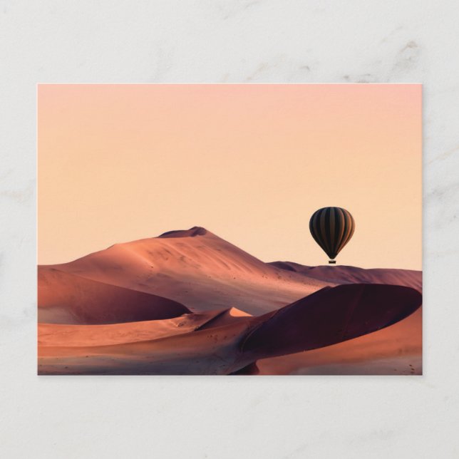 Postal Dunas de Namibia en el parque nacional Namib-Naukl (Anverso)