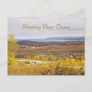 POSTAL "DUNAS DE OSO DORMIDO" (MICHIGAN)