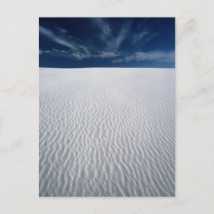 Postal Dunas en el Monumento Nacional de Sands Blancos