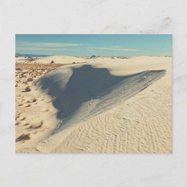Postal Dunas en el Parque Nacional de las Arenas Blancas (Anverso)