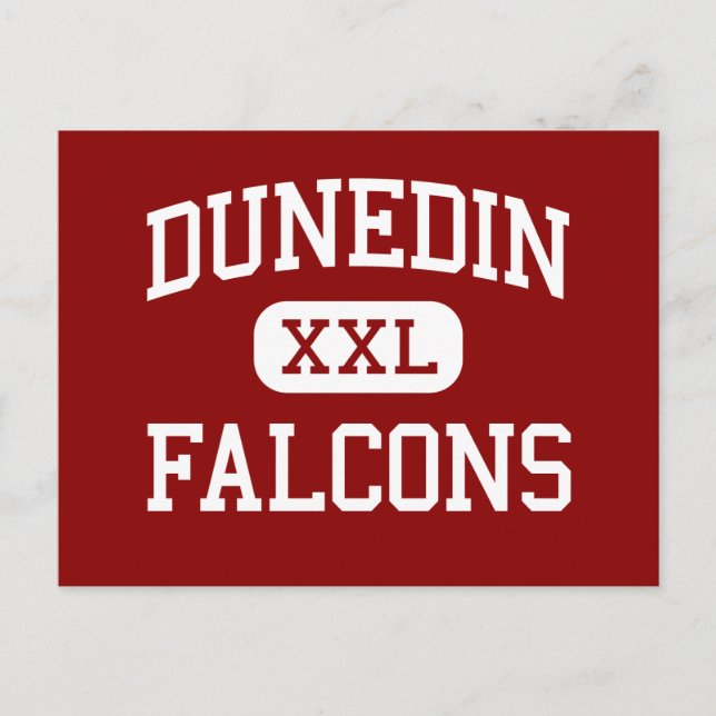 Postal Dunedin - Falcons - Secundaria - Dunedin Florida (Anverso)