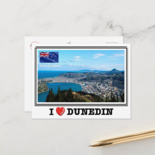 Postal Dunedin - Me encanta - Nueva Zelanda -