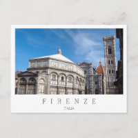 Duomo and Baptistry, Florencia, Italia