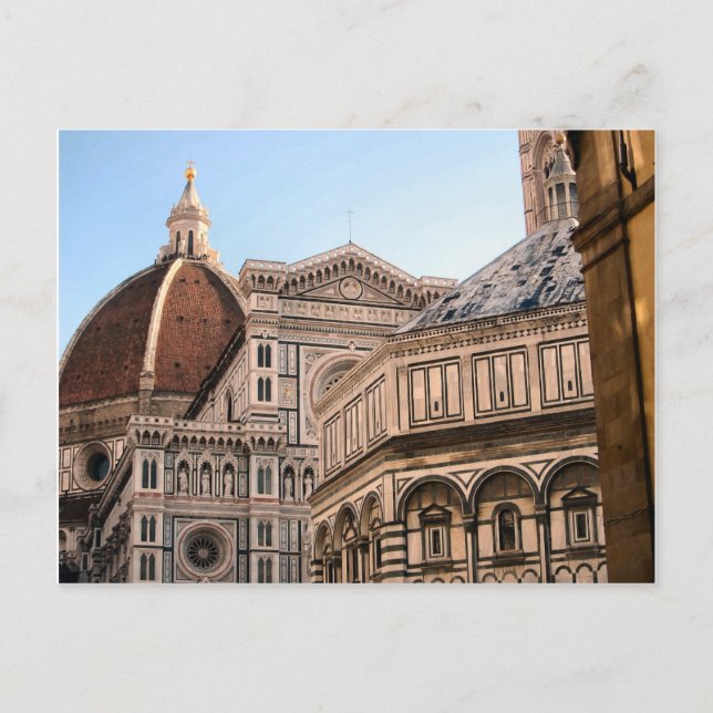 Postal Duomo de Firenze - Baptistry (Anverso)