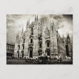 Postal Duomo di Milano - Postcard