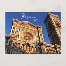 Postal Duomo en Florencia, Italia